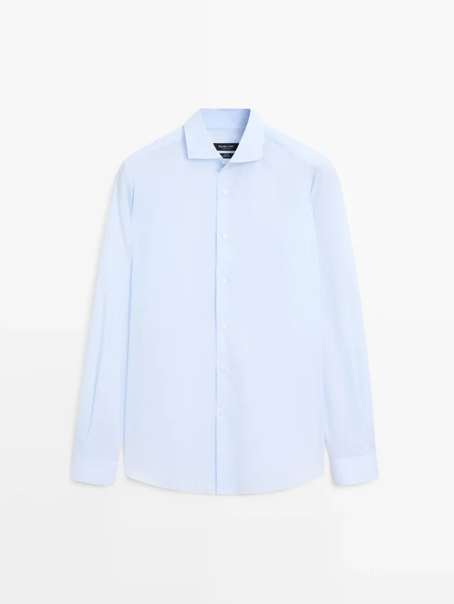 Slim Fit 100% Cotton Shirt Slim Fit 100% Cotton Shirt