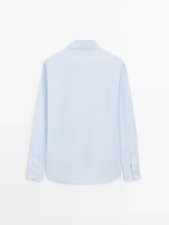 Slim Fit 100% Cotton Shirt