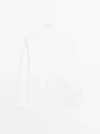 Slim Fit 100% Cotton Shirt