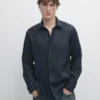 Slim Fit 100% Linen Shirt