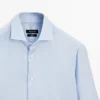 Slim Fit Micro-Striped Shirt Slim Fit Micro-Striped Shirt