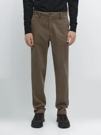 Slim-Fit Micro-Textured Trousers Slim-Fit Micro-Textured Trousers