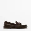 Soft Oiled Leather Loafers with Tassels