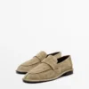 Soft Split Leather Loafers