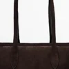 Split Leather West Satchel Bag Split Leather West Satchel Bag