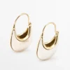 Stone Ring Earrings