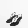 Strappy Mid-Heel Sandals Strappy Mid-Heel Sandals