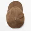 Suede Leather Cap