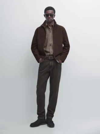 Suede Leather Jacket