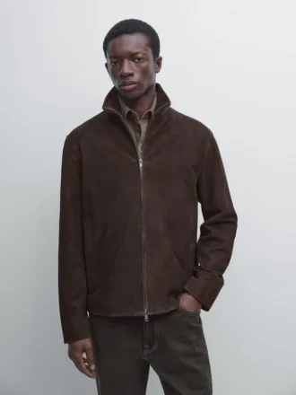 Suede Leather Jacket