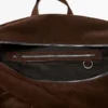 Suede Leather Maxi Duffle Bag