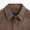 Suede Leather Overshirt Suede Leather Overshirt