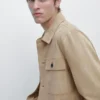 Suede Leather Overshirt Suede Leather Overshirt