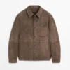 Suede Leather Overshirt Suede Leather Overshirt