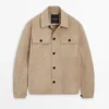 Suede Leather Overshirt Suede Leather Overshirt