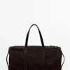 Suede Leather Travel Bag