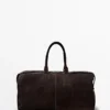 Suede Leather Travel Bag