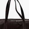 Suede Leather Travel Bag