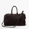 Suede Leather Travel Bag