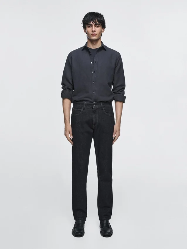 Tapered Fit Jeans Tapered Fit Jeans