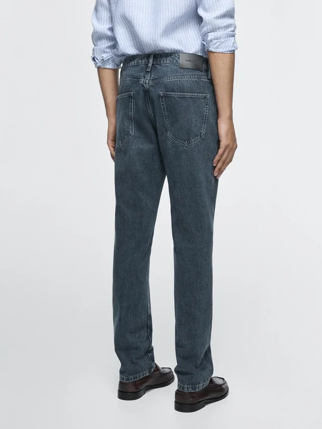 Tapered Fit Jeans Tapered Fit Jeans