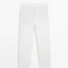 Tapered Fit Linen Trousers Tapered Fit Linen Trousers