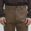 Tapered Fit Micro Textured Trousers