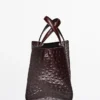 Textured Leather Mini Md Icon Bag