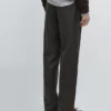 Twill Wool Blend Trousers Twill Wool Blend Trousers