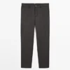 Twill Wool Blend Trousers Twill Wool Blend Trousers
