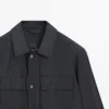 Water-Repellent Overshirt with Pockets