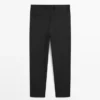 Wide-Leg Cool Wool Suit Trousers
