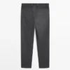 Wool Blend Flannel Trousers Wool Blend Flannel Trousers