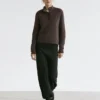 Wool Blend Knit Sarouel Trousers Wool Blend Knit Sarouel Trousers