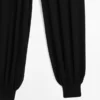 Wool Blend Knit Sarouel Trousers Wool Blend Knit Sarouel Trousers