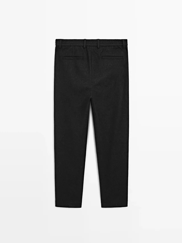 Wool Blend Trousers Wool Blend Trousers