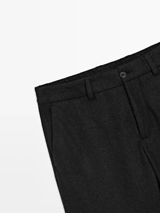 Wool Blend Trousers Wool Blend Trousers