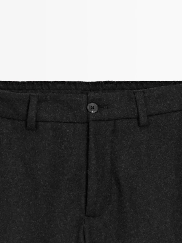 Wool Blend Trousers Wool Blend Trousers